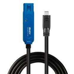 Lindy - 5m USB 3.2 Gen 1 C/A Active Extension Pro - USB 3.2 Gen 1 (3.1 Gen 1) - USB C - USB A - Male - Female - Straight