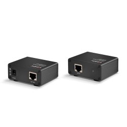 Lindy - 150m Cat.6 TosLink Optical and Coaxial Digital Audio Extender - AV transmitter &amp; receiver - Cat5e, Cat6 - 150 m 