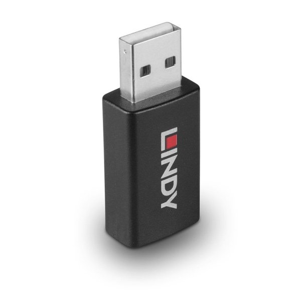 Lindy - 71263 - USB Type A - Male - Female - Straight - 2.0 - Nickel/Gold