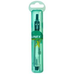 Linex blypasser - no 15 - 14cm - med knk - sort/slv