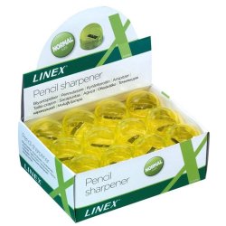 Linex blyantspidser - transparent gul