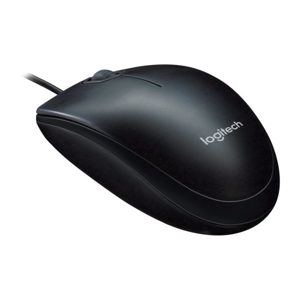 Logitech M90 mus - h�jre- og venstreh�ndet - optisk - kabling - USB