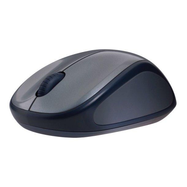 Logitech M235 mus - hjrehndet - optisk - trdls - trdls modtager (USB) - gr