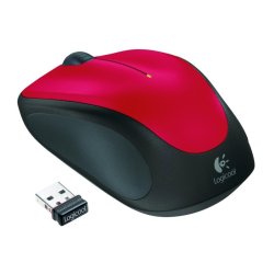 Logitech M235 mus - optisk - trdls - trdls modtager (USB) - rd
