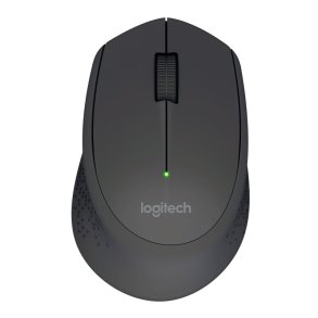 Logitech M280 mus - h�jreh�ndet - optisk - 3 knapper - tr�dl�s - tr�dl�s modtager (USB) - sort