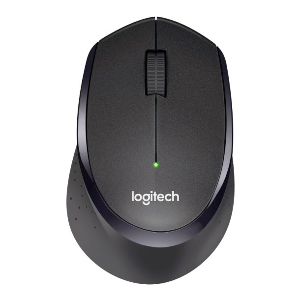 Logitech B330 Silent Plus mus - optisk - 3 knapper - trdls - trdls modtager (USB)