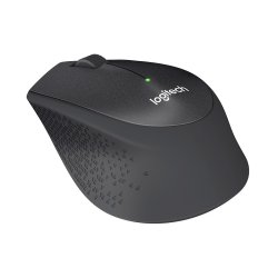 Logitech B330 Silent Plus mus - optisk - 3 knapper - trdls - trdls modtager (USB)