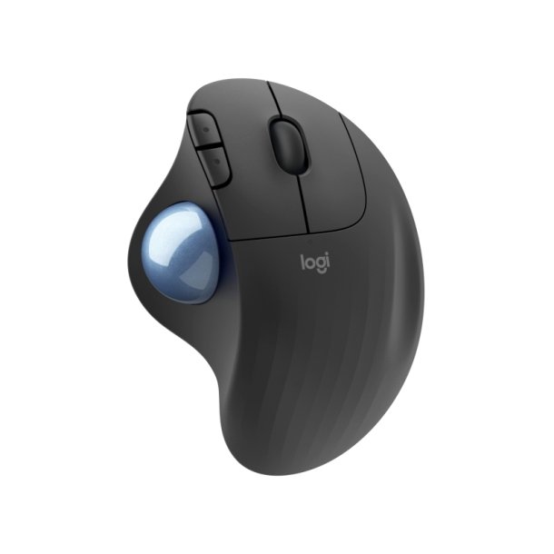 Logitech ERGO M575 - Styrebold - optisk - 5 knapper - trdls - 2.4 GHz, Bluetooth 5.0 - grafit