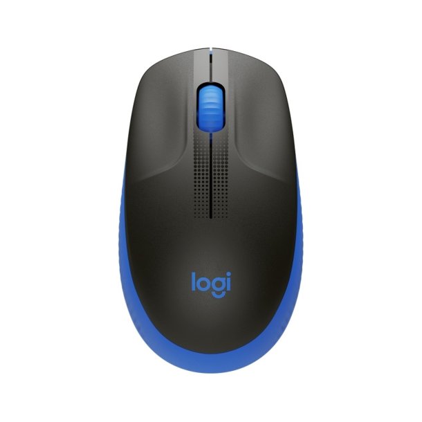 Logitech M190 mus - optisk - 3 knapper - trdls - trdls modtager (USB) - bl