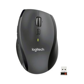Logitech Marathon M705 mus - h�jreh�ndet - laser - tr�dl�s - tr�dl�s modtager (USB)