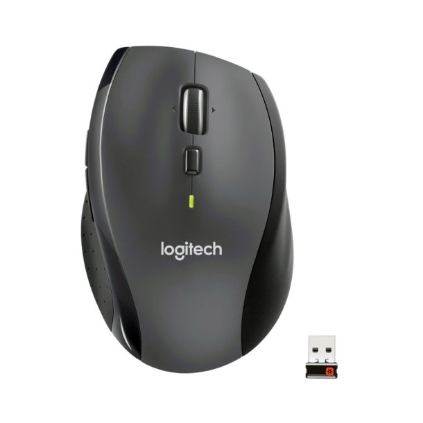 Logitech Marathon M705 mus - hjrehndet - laser - trdls - trdls modtager (USB)