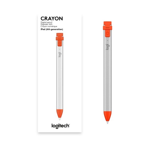 Logitech Crayon - Digitalpen - trdls - intens sorbet - til Apple iPad Air/Ipad Pro/Ipad