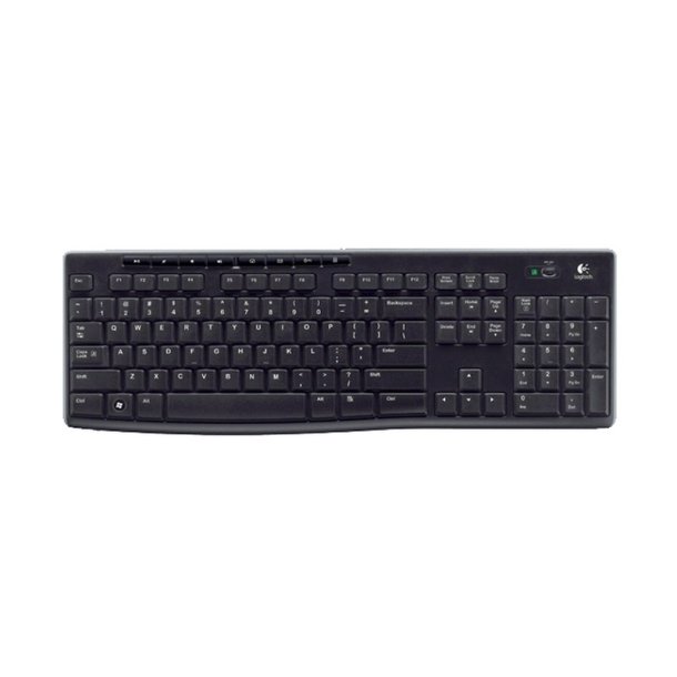 Logitech Wireless Keyboard K270 tastatur - trdls - Nordisk