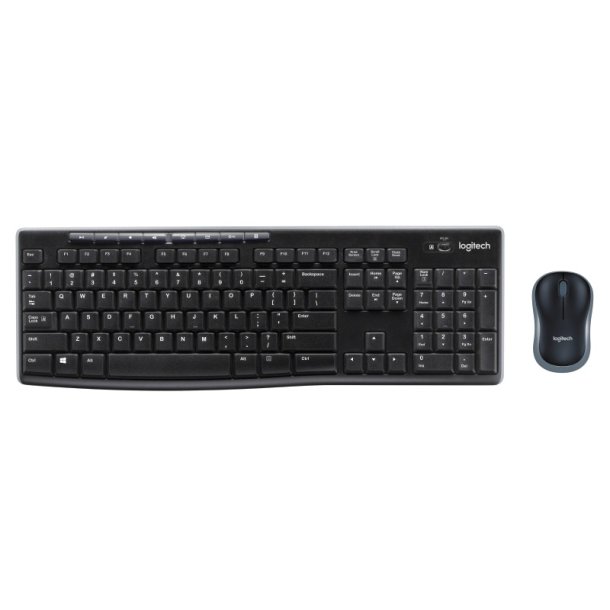 Logitech MK270 Wireless Combo tastatur og mus-st - trdls - Nordisk