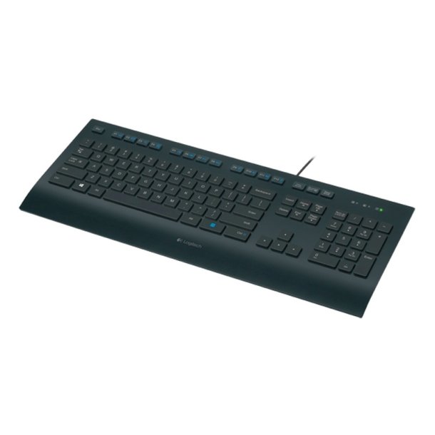 Logitech Corded K280e tastatur - USB kabel - Nordisk