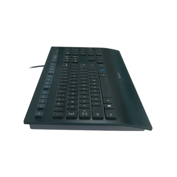 Logitech Keyboard K280e for Business - Full-size (100%) - Ledningsført - USB - QWERTY Sort - Kablet Tastatur - GREENOFF