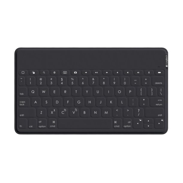 Logitech Keys-To-Go tastatur - Bluetooth - Nordisk - sort