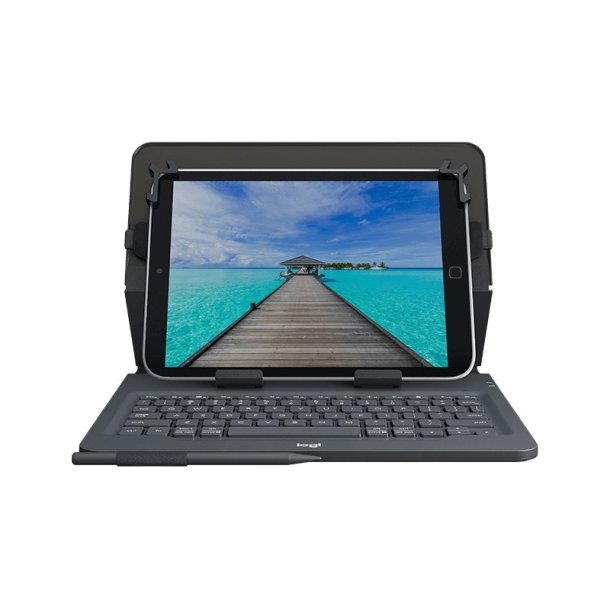 Logitech Universal Folio for 9-10" Tablets tastatur og folio - trdls - Bluetooth 3.0 - Nordisk
