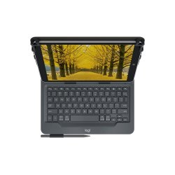 Logitech Universal Folio for 9-10" Tablets tastatur og folio - trdls - Bluetooth 3.0 - Nordisk