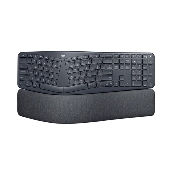 Logitech ERGO K860 tastatur - trdls - 2.4 GHz, Bluetooth 5.0 - Pan Nordic