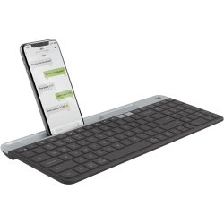 Logitech K580 Slim Multi-Device Tastatur - trdls - Nordisk - grafit