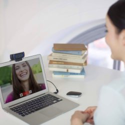 Logitech HD Pro Webcam C920 - Webcam - farve - 1920x1080 - audio - USB 2.0 - H.264