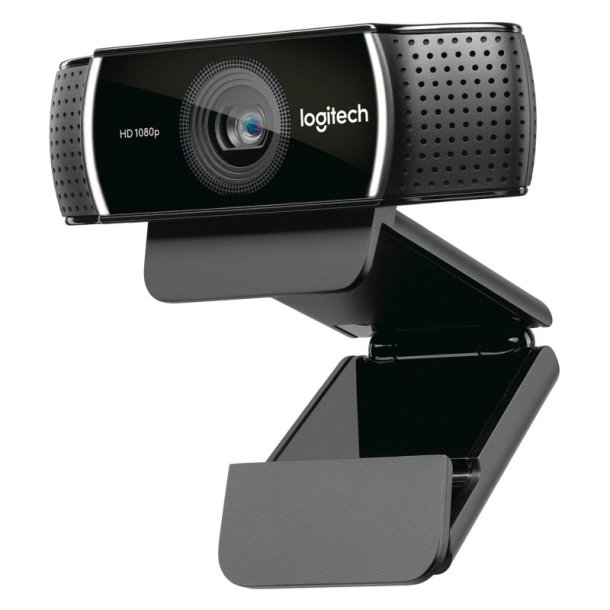 Logitech HD Pro Webcam C922 - Webcam - farve - 720p, 1080p - H.264