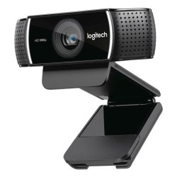 Logitech HD Pro Webcam C922 - Webcam - farve - 720p, 1080p - H.264
