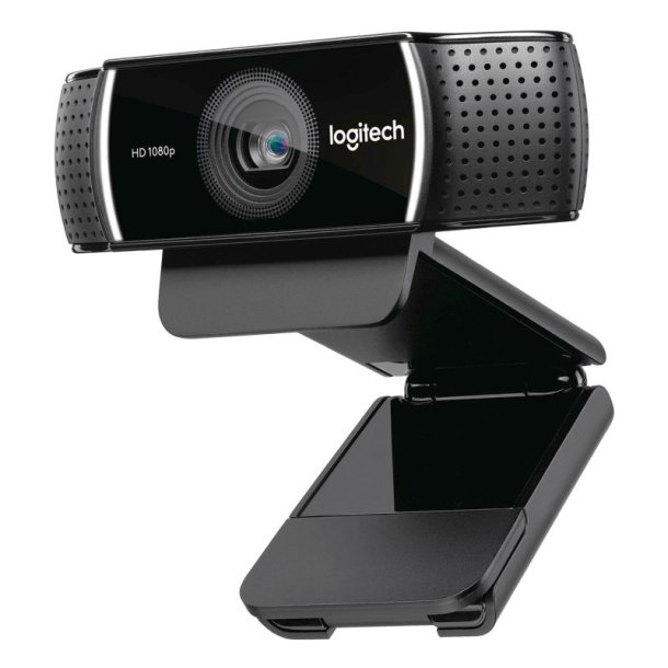 Logitech HD Pro Webcam C922 - Webcam - farve - 720p, 1080p - H.264