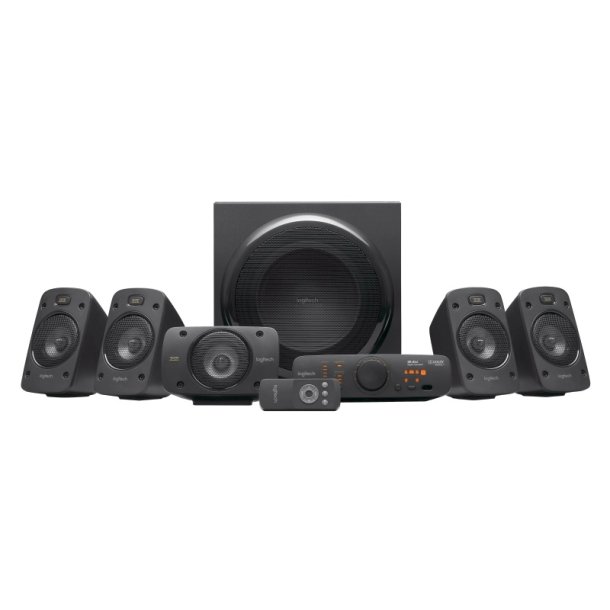 Logitech Z-906 Hjttalersystem - til hjemmebiograf - 5.1-kanal - 500 Watt (Total)