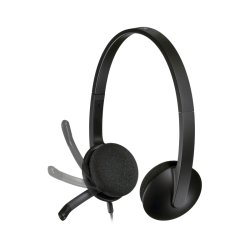Logitech USB Headset H340 - Headset - p ret - kabling