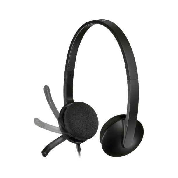 Logitech USB Headset H340 - Headset - p ret - kabling