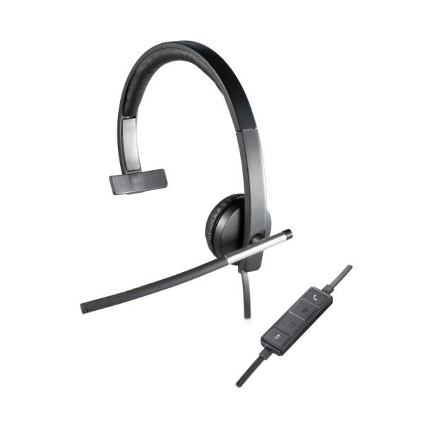 Logitech USB Headset Mono H650e - Headset - p ret - kabling