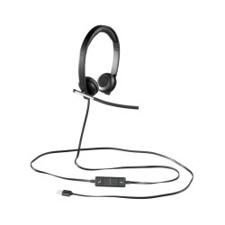 Logitech USB Headset Stereo H650e - Headset - p ret - kabling