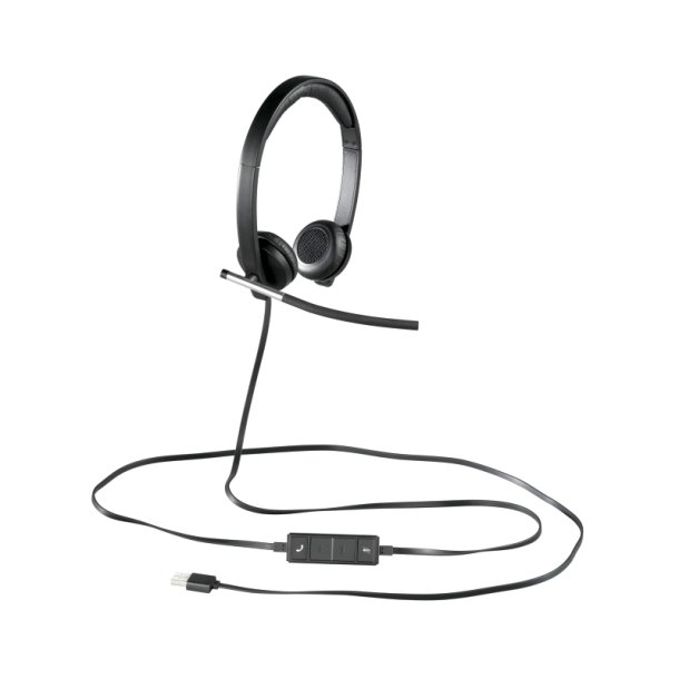 Logitech USB Headset Stereo H650e - Headset - p ret - kabling
