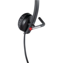 Logitech USB Headset Stereo H650e - Headset - p ret - kabling
