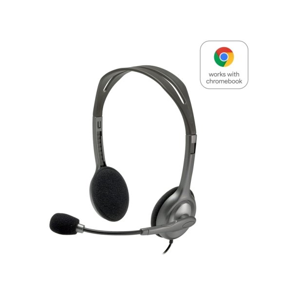 Logitech Stereo H111 - Headset - p ret - kabling