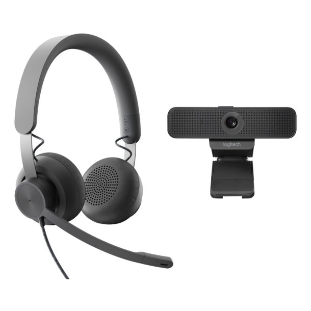 Logitech Wired Personal Video Collab Kit - GRAPHITE - EMEA