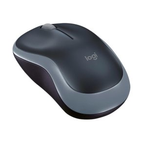 Logitech M185 mus - optisk - tr�dl�s 2.4 GHz - tr�dl�s modtager (USB) - gr�
