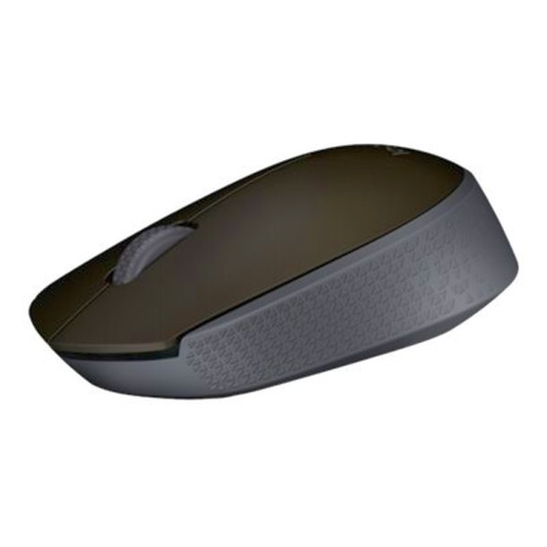 Logitech M170 Grey-K mus - Ambidextrous - trdlst - Optisk 1000 dpi