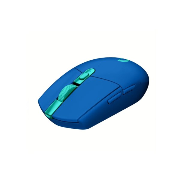 Logitech G G305 mus - optisk - 6 knapper - trdls - Lightspeed - trdls modtager (USB) - bl