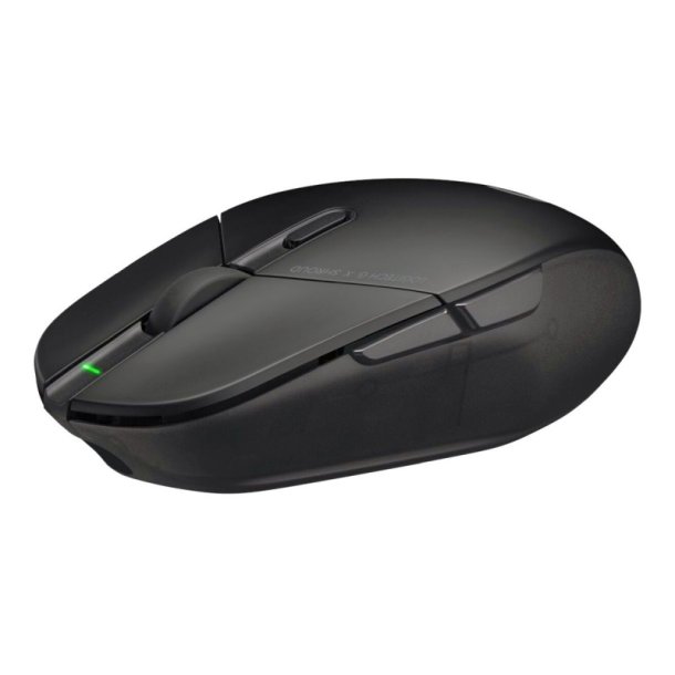 Logitech G G303 Shroud Edition Mus - trdls, kabling - USB, Lightspeed - optisk - sort - EWR2