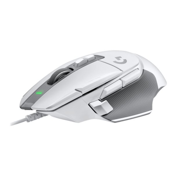 Logitech G G502xmus - optisk - kabling - USB - hvid