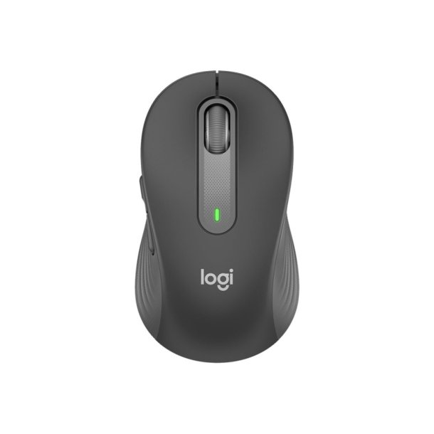 Logitech Signature M650 mus - optisk - 5 knapper - trdls - Bluetooth - grafit