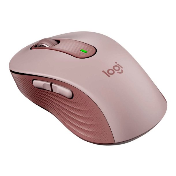 Logitech Signature M650 mus - Hjre hnd - trdls + Bluetooth - Optisk - 2000 dpi - rose