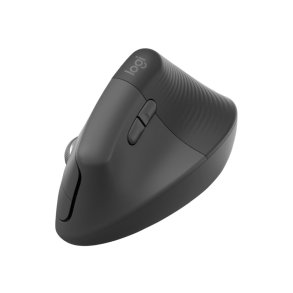 Logitech Lift Business mus - H�jre h�nd - tr�dl�s + Bluetooth - Optisk - 4000 dpi - sort