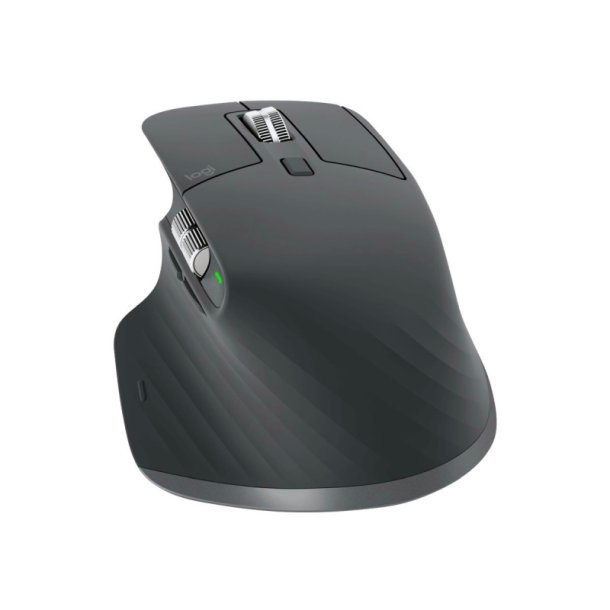 Logitech MX Master 3S Business Mus - hjrehndet - optisk - 7 knapper - trdls - Bluetooth - grafit