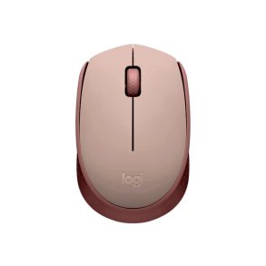 Logitech M171 mus - Ambidextrous - tr�dl�st - Optisk - rose