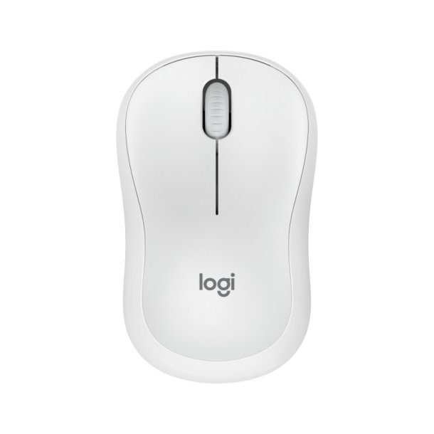 Logitech M240 mus - Ambidextrous - 3 knapper - Bluetooth - hvid