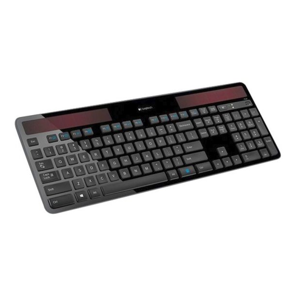 Logitech K750 Solar tastatur - trdlst - Engelsk - sort